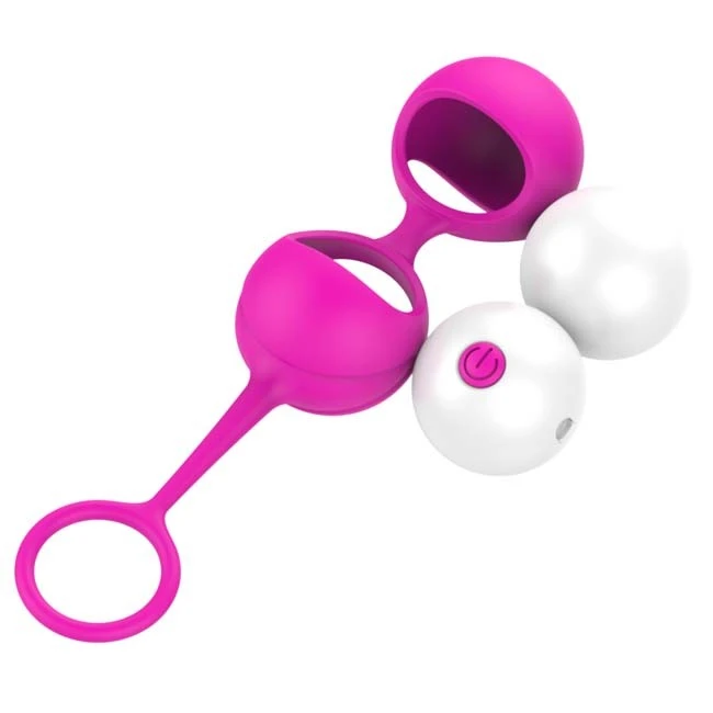 kegel ball exercise with remote