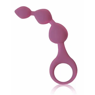 Langvarig silikone anal perle røvstik